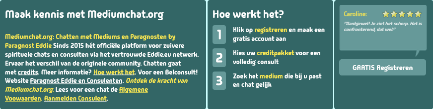 Hoe start je een chat op Mediumschat.org